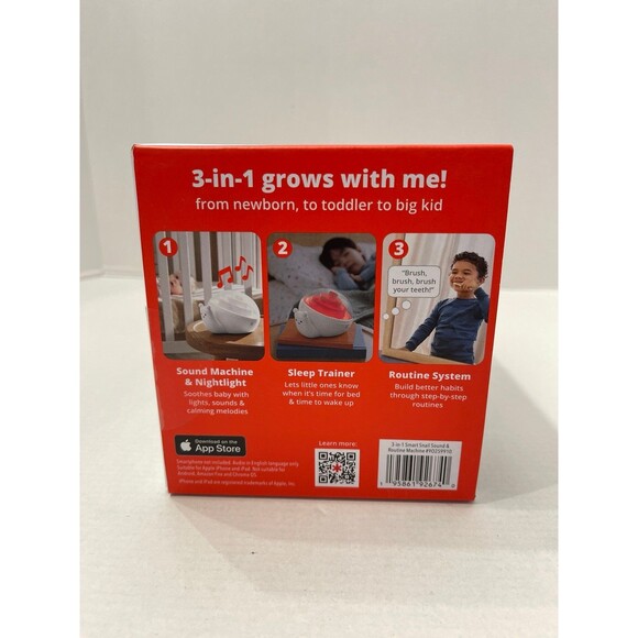 Skip Hop 3-In-1 Smart Snail Sound & Routine Machine New In Box - Picture 2 of 10